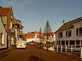 Maasland, la vista de la calle