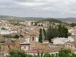 Macastre visto desde el castillo.