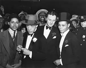 Lloyd Thomas, Kenneth Macpherson y Jimmie Daniels