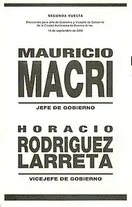 Macri - Rodriguez Larreta