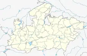 Indore ubicada en Madhya Pradesh