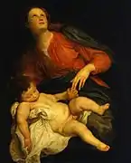 Anton van Dyck: Virgen con Niño