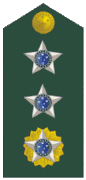 Insignia de Mayor del Ejército Brasileño.
