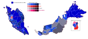 Elecciones federales de Malasia de 1974