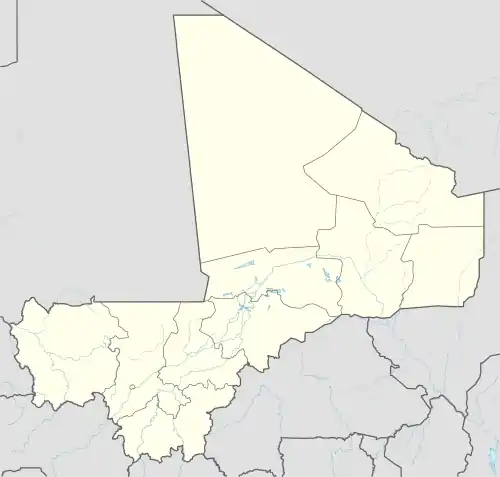 Andéramboukane ubicada en Malí