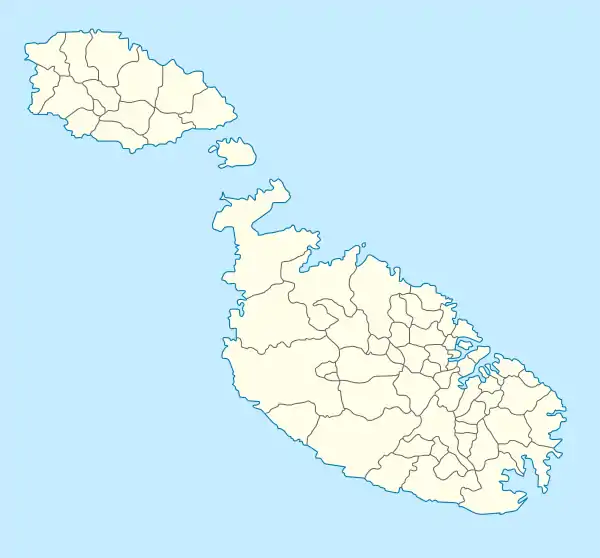 Mtarfa ubicada en Malta