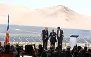 Planta fotovoltaica en Copiapó, Chile.