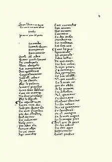 Manuscrito de L'Espill, de Jaume Roig.