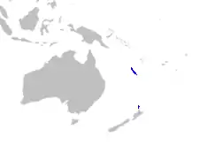 Distribución de las xeronematáceas.