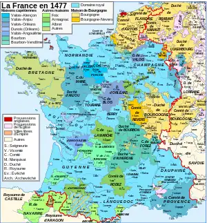 Map France 1477-fr sovereign Béarn.svg