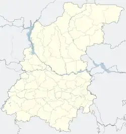 Sarov ubicada en Óblast de Nizhni Nóvgorod