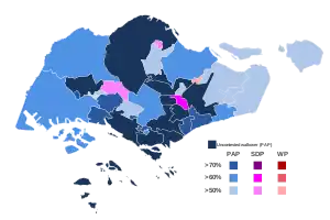 Elecciones generales de Singapur de 1991