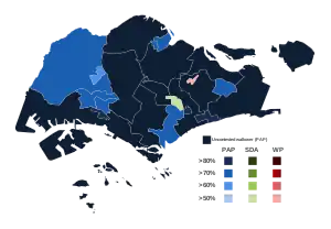Elecciones generales de Singapur de 2001
