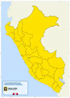 Elecciones generales de Perú de 1950