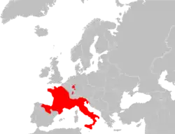 Distribución de L. bilineata