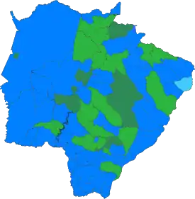 Elecciones estatales de Mato Grosso del Sur de 2022