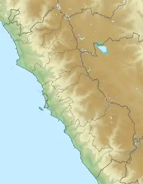 Cerro Trinidad ubicada en Departamento de Lima