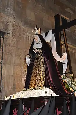 María Santísima del Mayor Dolor en su Soledad