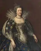 María de Médici, reina de Francia (1655), de Charles y Henri Beaubrun, Museo del Prado, Madrid