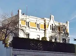 Palacio de Joaquín Otamendi, en el n.o 9