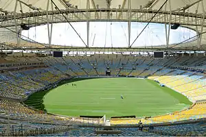 Estadio Maracaná (Brasil), lugar donde se celebraron las finales de los mundiales de 1950 y 2014.