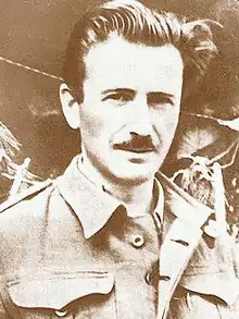 Photograph of a Pontic Greek man in military clothes.