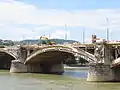 La renovación del puente en 2010