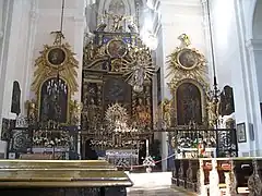 Retablos de la Wallfahrtskirche de Maria Plain en Salzburgo.