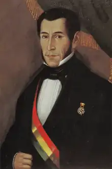Mariano Enrique Calvo  (1782-1842)Ministro de Gobierno de Bolivia (Desde 1829 hasta 1832)(Desde 1833 hasta 1835)