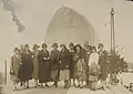 Marie Curie y miembros de la Federación para el Progresso Feminino, Río de Janeiro, 1926.