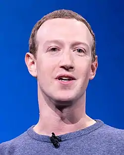 Mark Zuckerberg  2019, 2016, 2011, y 2008  (Finalista en 2022, 2021, 2020, 2018, 2017, 2015, 2014, 2012, y 2009)