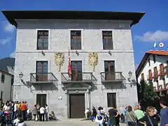 Palacio Solartecua, actual casa consistorial.