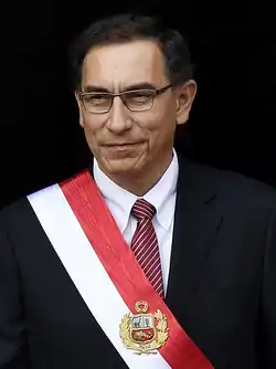 Martín Vizcarra(2018-2020)22 de marzo de 1963 (60 años)