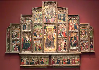 Retablo de San Pedro, de Martín de Soria (siglo XV).