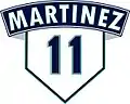 11-Edgar Martínez (3B). 1987-2004. Retirado el 12 de agosto de 2017.