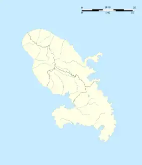 Les Trois-Îlets ubicada en Martinica