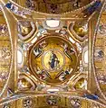 Mosaico de la cúpula en la parroquia Iglesia de Santa Maria dell'Ammiraglio