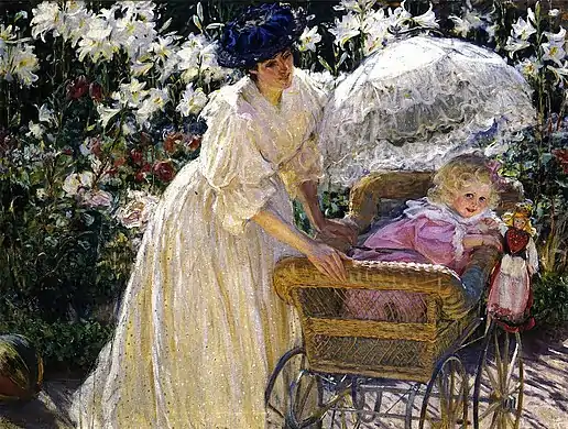 Rose e gigli, 1897 Museo di belle arti di Rouen