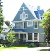 Casa de Harry y Stella Massey, Blue Island, Illinois (1890) August Fiedler, arquitecto