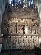 Orants de los cardenales de Amboise en la catedral de Rouen, de Roulland Le Roux y Pierre des Aubeaux -, 1515-1525.