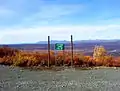 A 4086 pies (1245,41 m), la cima del MacClaren es la punta más alta de la autopista.