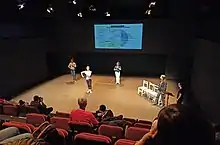 Medidas de control de aforo, al 33%, en una conferencia performativa en el Instituto del Teatro de Barcelona