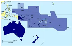 Situación de Foro de las Islas del Pacífico