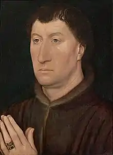 Hans Memling, Retrato de Gilles Joye