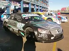 Unidad Mercedes-Benz C-204 usada por Lucas Valle en su debut en el Top Race V6, año 2017