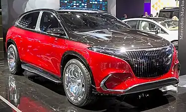 Mercedes-Maybach Concept EQS (2021).