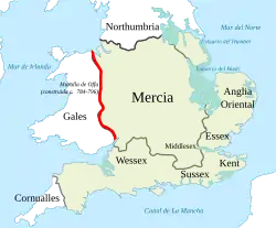 Ubicación de Mercia