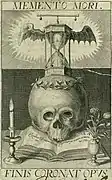 Memento mori (Finis coronat opus) (1649), de Matthäus Merian