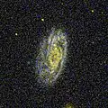 Imagen de M88 por el GALEX