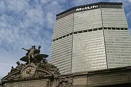 Con la Grand Central Terminal en primer plano